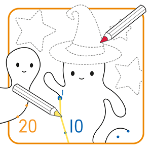 image of two ghosts 