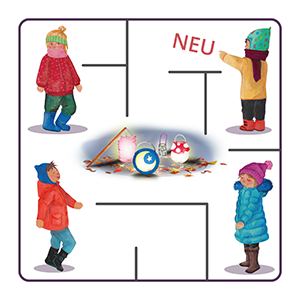 3 lustige Kürbisgesichter