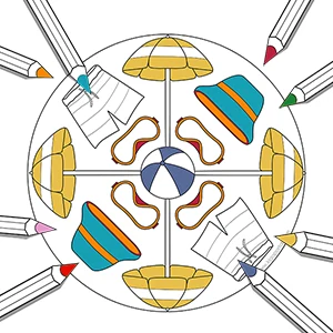 Discover mandalas for children