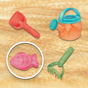 Bildbeispiele aus dem Beitrag Käfer-Memory aus Karton.